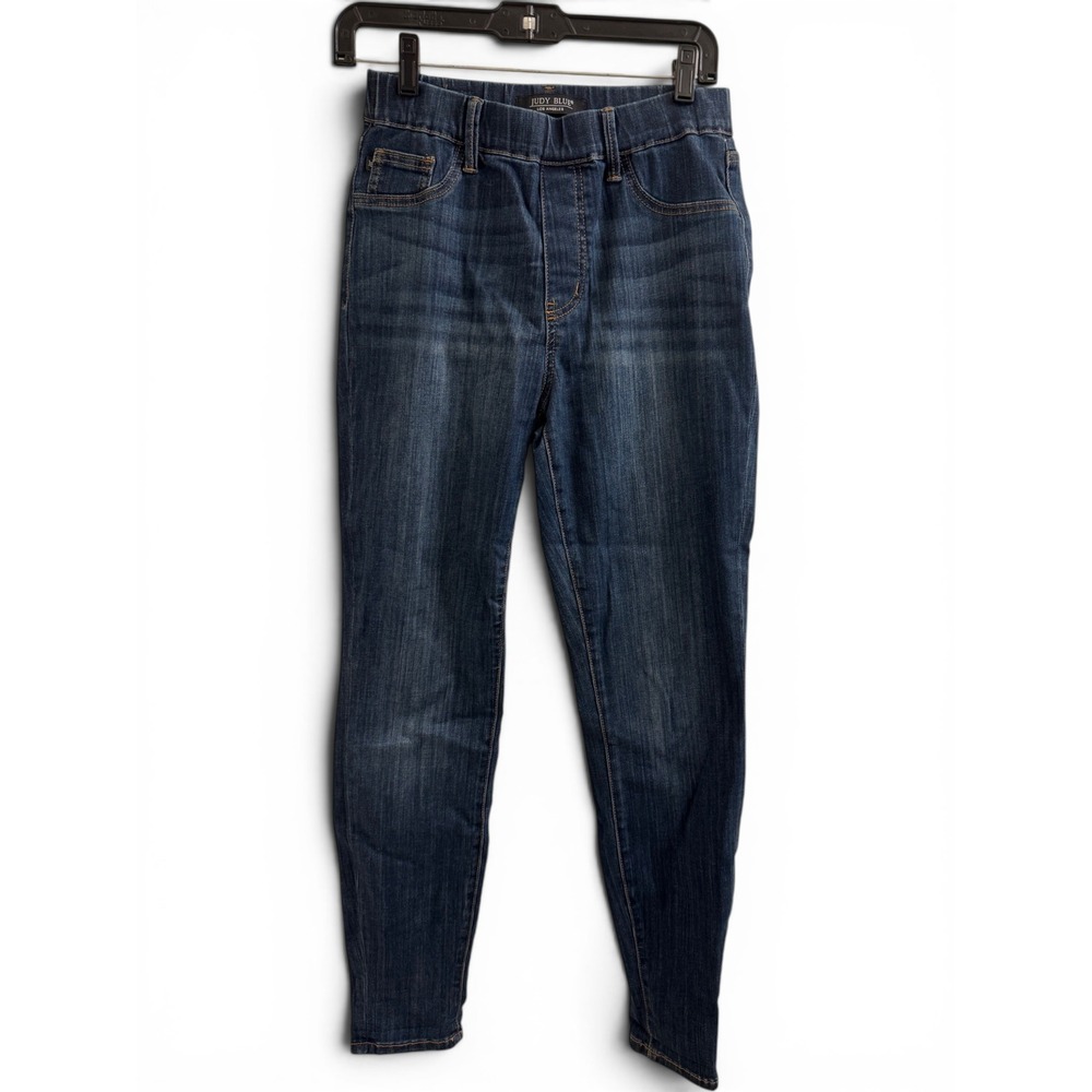 Judy Blue Jeans Women's 5/27 Dark Wash Slim Fit Pull On Skinny JB8DK HighRise